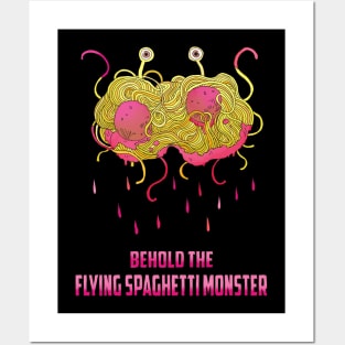 FLYING SPAGHETTI MONSTER Posters and Art